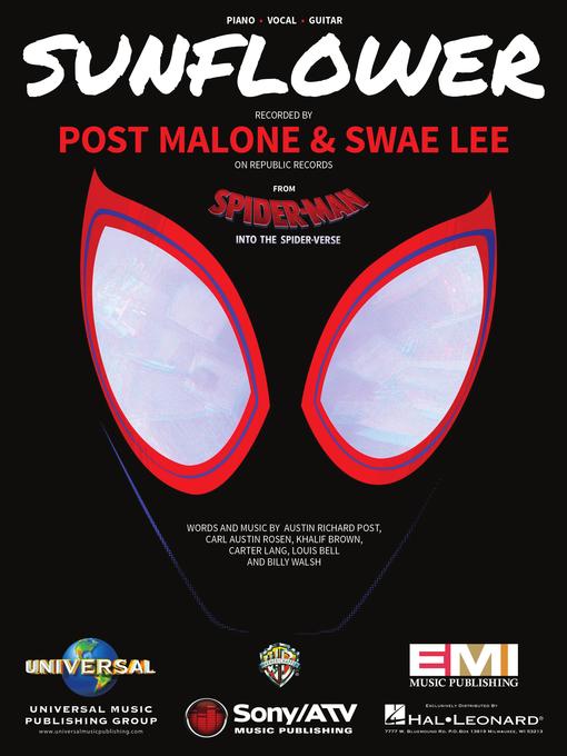 Title details for Sunflower Sheet Music by Swae Lee - Available
